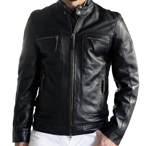 Amazon.co.jp: [ライズ] レザージャケット CLUBSシリーズ RLJ202