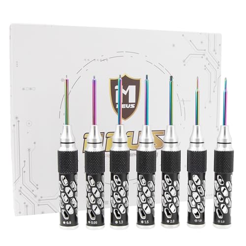 MEUS RACING RC Hex Screwdriver Phillips Screwdriver Tool Set for Axial 1/24 SCX24 Traxxas 1/18 TRX4M 1/18 1/24 RC Crawler Car (Type B)