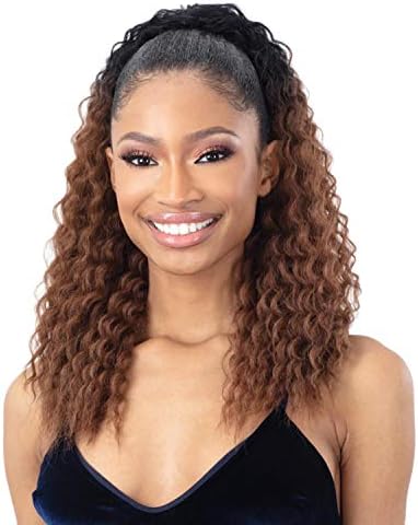 Freetress Equal Drawstring Ponytail - DIAMOND GIRL (1 Jet Black)