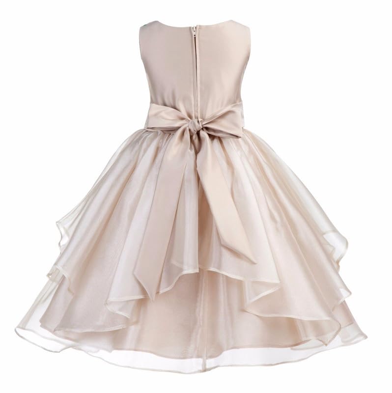Image of Girl's Synthetic A-Line Maxi Dress