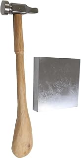 ToolUSA Premium Steel Block with Chasing Hammer: KIT-TJ9804A