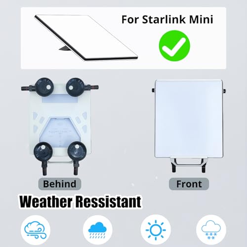 Support ventouse Starlink Mini pour voiture et camping-car