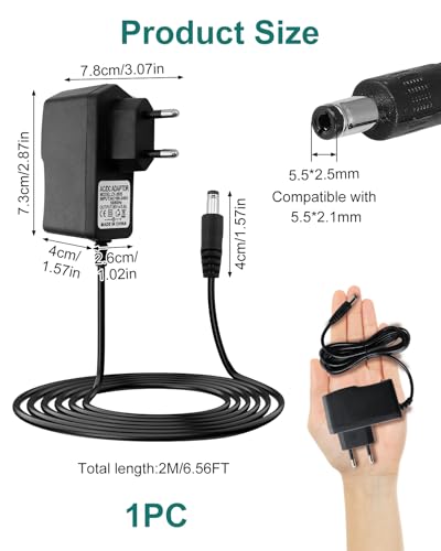 26V Netzteil Ladegerät kompatibel mit Hoover H-Free 100 200 500 700 800, Akku Staubsauger Ladekabel für HF122RH HF122GPT HF522SFP HF522NPW (500mA)