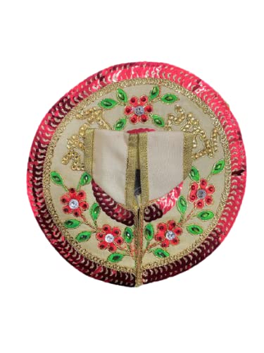 GenericAcewood Laddu Gopal Dress/krishna dress/God Krishna (Ladoo Gopal Poshak laddu gopal ji, krishnaji, kanhaji, thakurji, bal gopalji [ 18cm])