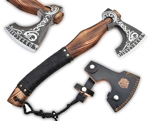 Exquisite-Handmade-Viking-Axe-Ideal-for-Collectors-Enthusiasts-Authentic-Artisan-Crafted-Medieval-Styled-Axe-with-Durable-and-Robust-High-Carbon-Steel-GC-AX11