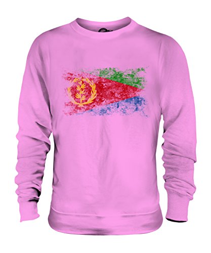 Sweat-shirt Érythrée délavé Candymix pull unisexe homme femme au style vintage