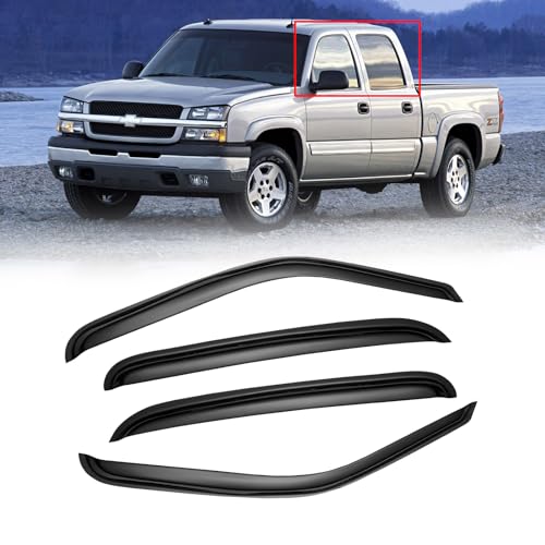 Photo 1 of Window Visors for 01-07 Chevy Silverado/GMC Sierra