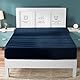 Utopia Bedding Jersey Spannbettlaken, Marineblau, 160 x 200 cm – 25 cm, Bettlaken Baumwollmischung, Zuschnitte für Dicke Matratzen