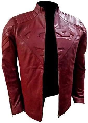 Men’s S Logo Genuine Leather Jacket (l)