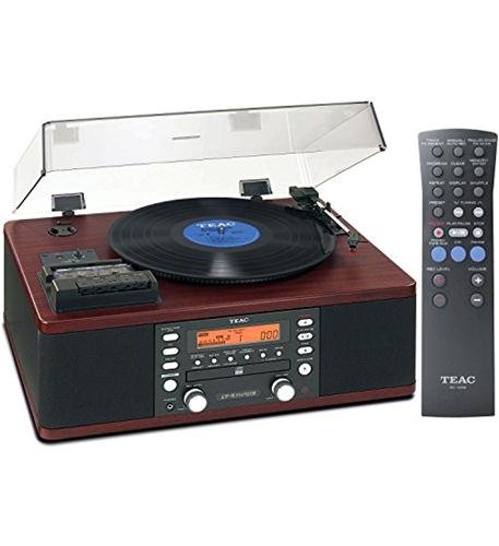 Teac LP-R550USB Cd Recorder Cassette Turntable Walnut : Amazon.in