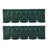 Voedsellade Wall Mount Spice Rack Opknoping Kruidenfles Carrier Gripper Spice Holder Green 10st