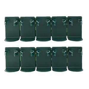 Voedsellade Wall Mount Spice Rack Opknoping Kruidenfles Carrier Gripper Spice Holder Green 10st