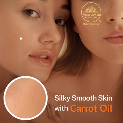 Image of Carrot Oil Cold Pressed for Face Skin Hair & Body Hydration Pure & Natural (30ml)