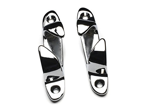 Whitecap Skene Bow Chock 4-1/2" Pair - Chrome Plated Brass