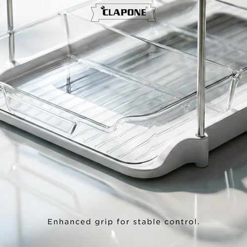 Image of 2-Tier Under Sink Storage Organizer for Kitchen & Bathroom with Pull-Out Sliding Drawers | Multipurpose Cabinet Organizer Shelf for Under Sink, Pantry, Laundry Room & Vanity(With Compartments)