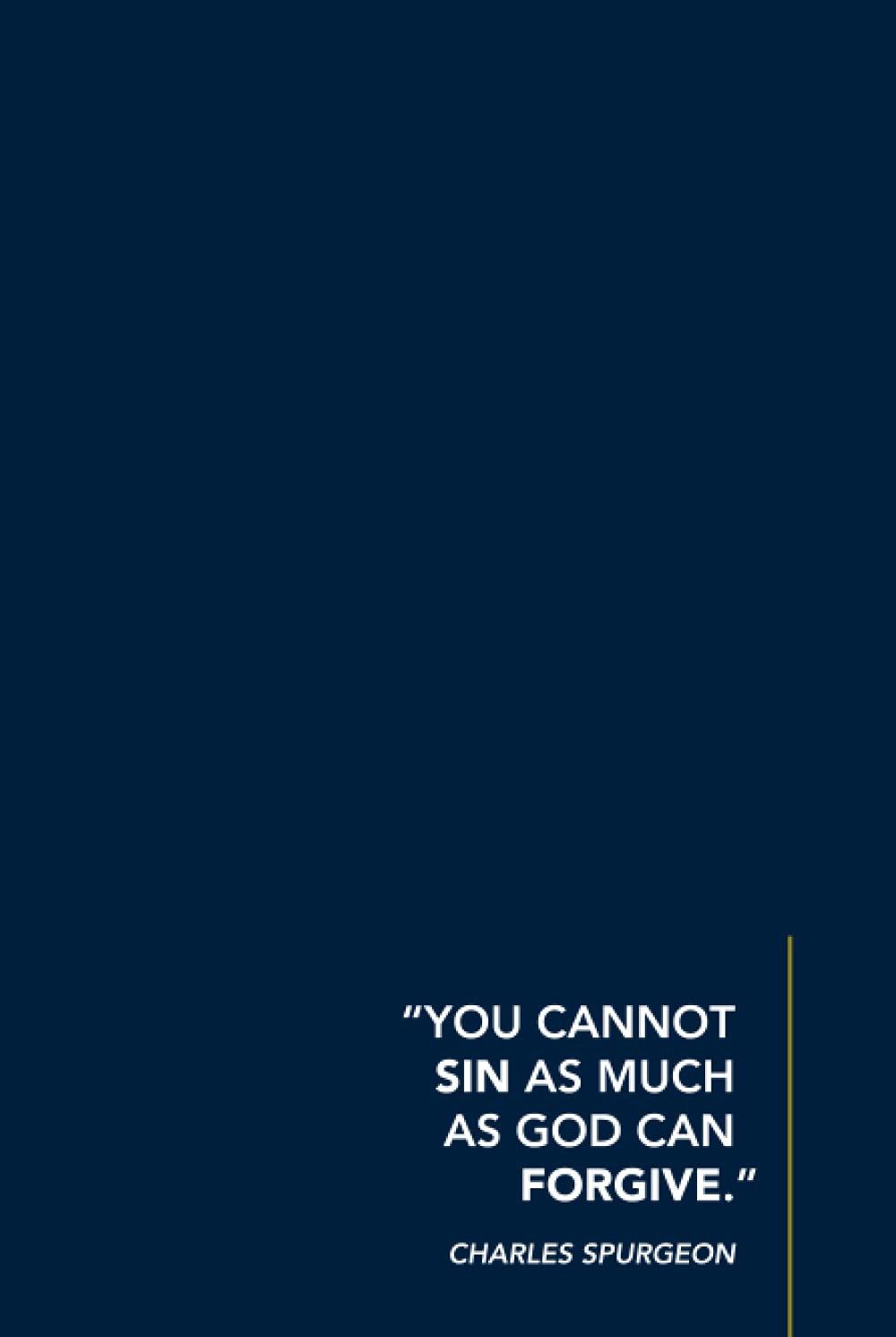 Charles Spurgeon Journal: A Lined Journal with Quotes from Charles Spurgeon