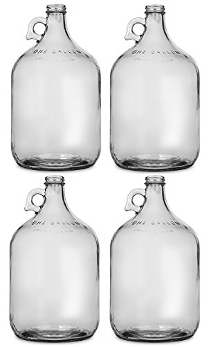 E.C. Kraus 1 gal Glass Jug (Pack of 4)