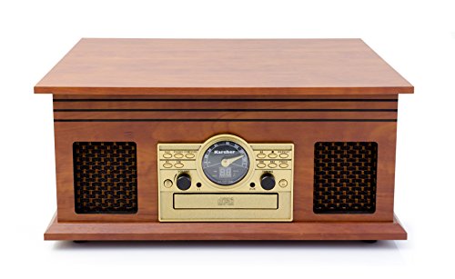 Karcher No-036 Centre de Musique nostalgique en Bois – Système Compact avec Platine, Lecteur CD, Bluetooth, Lecteur de… - Les Beatles, Paul McCartney, John Lennon, RIngo Starr, George Harrison Karcher No-036 Centre de Musique nostalgique en Bois – Système Compact avec Platine, Lecteur CD, Bluetooth, Lecteur de… – Image 6