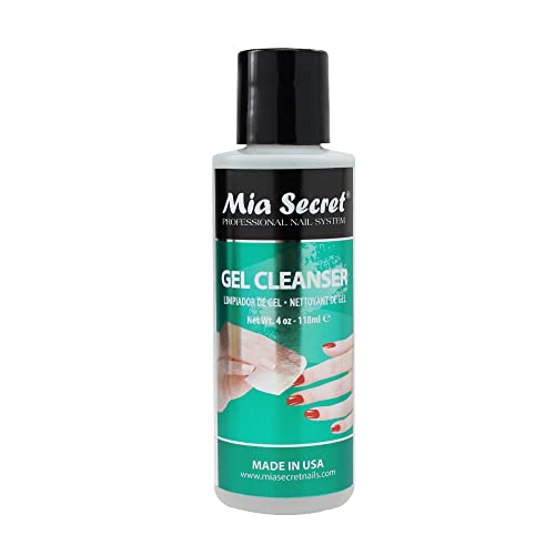 Mia Secret Gel Cleanser Remover for UV Gel Color Nails 4oz