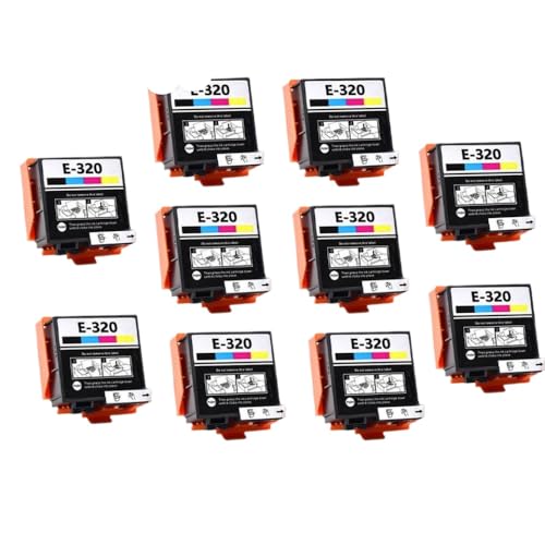 Cartouche T320 compatible avec imprimante PictureMate PM-401 PM-1600, rechange 320 E-320