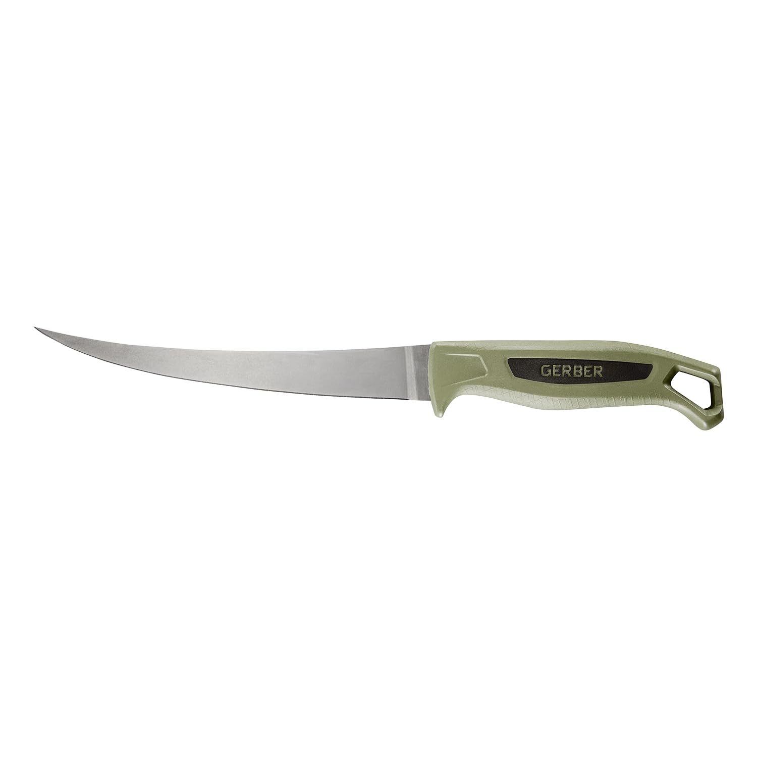 Gerber Cuchillo filetero con funda, Ceviche Fillet 7.0, Con tecnología SaltRx, Longitud de hoja: 17,7 cm, Peso: 88 g, 31-004132