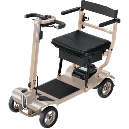 Image of 4 Wheel Heavy Duty Mobility Scooter 400 lb Capacity, Red