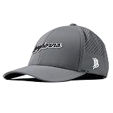 Branded Bills Officially Licensed x Texas Longhorns Slate Grey Curved Performance Vintage Texas Longhorn Script