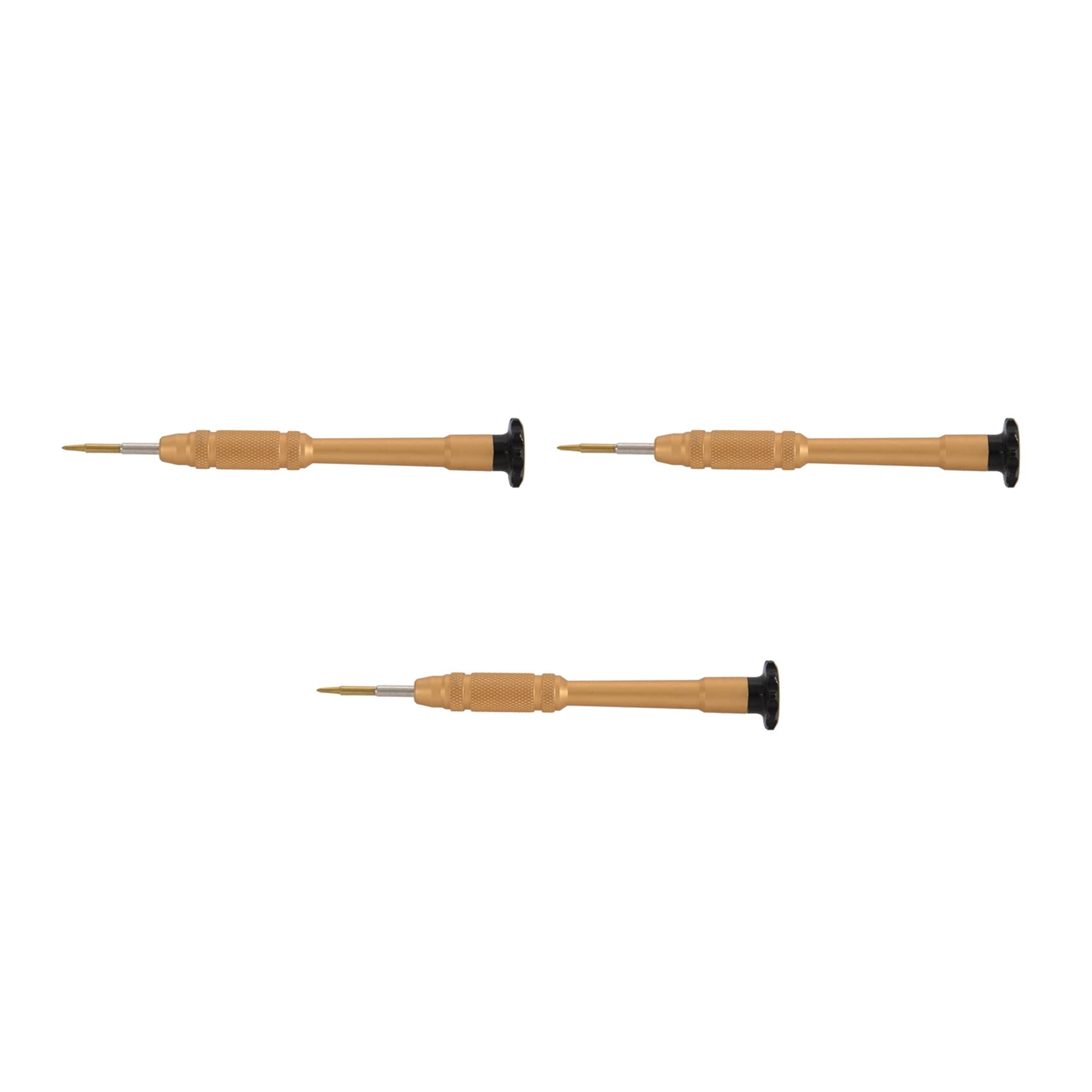 Jnchdghwa Gold 3X New Y 0.6Mm Tri-Point Screwdriver Tool For Watch Magnetic Tip