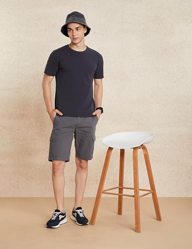 Image of Amazon Brand - Symbol Men's Cotton Cargo Regular Fit Shorts | Casual Chinos