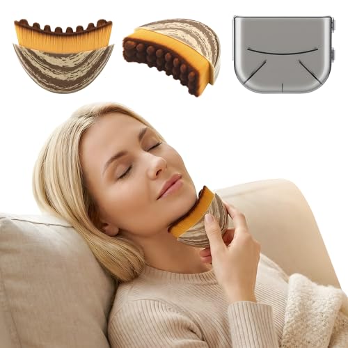 Generic Lymphatic Contour Face Brush Facial Tool Dry Sculpting Massage Skin Gua Sha Beauty Glow Soft