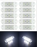 begrenzungsleuchten lkw anhänger  10 x LED Begrenzungsleuchten 12v 24volt Positionsleuchten Anhänger LKW Weiß