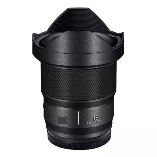 Autocollant Panasonic Lumix S 18mm F1.8 gris foncé anti-rayures pour objectif