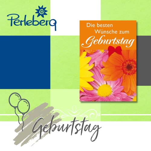 Mini biglietto di auguri - Gerbera, adesivi di