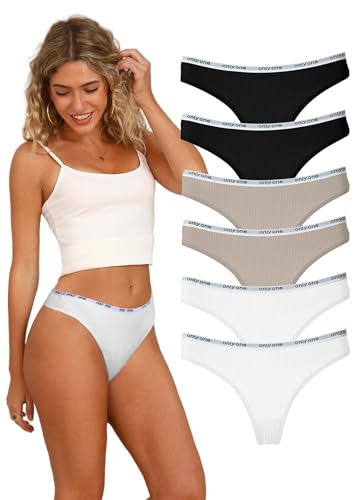 Tanga coton femme sexy lot de slips sans couture invisibles sous vêtements