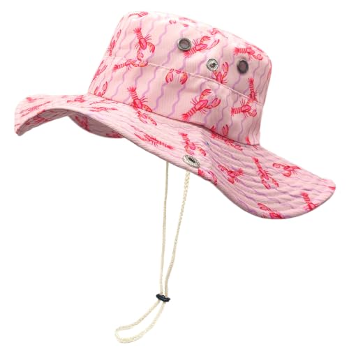 Image of Wide Brim Bucket Hat for Women Girl Men Boy