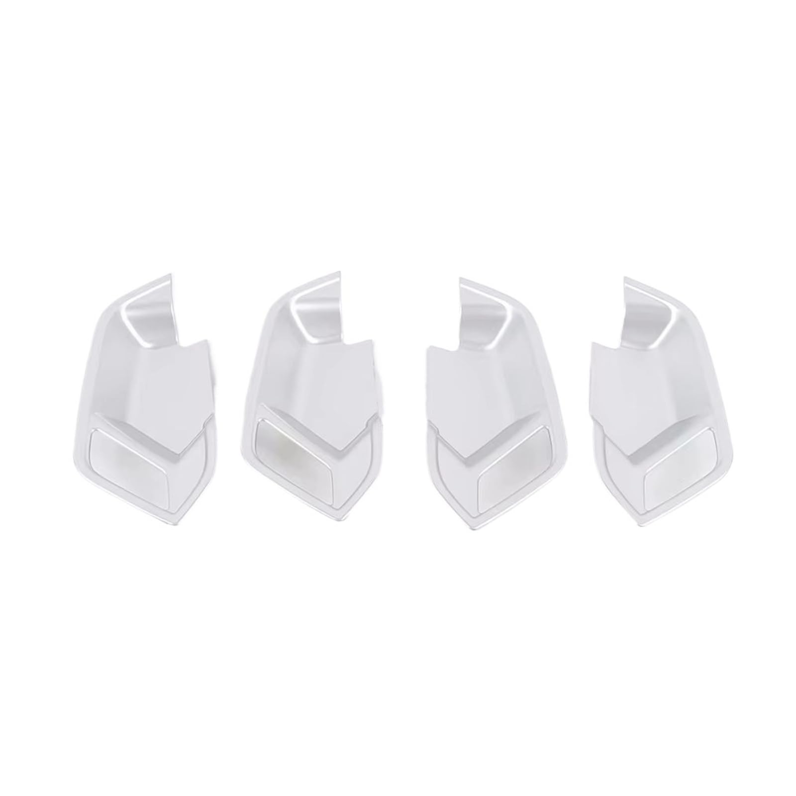 XRUKGUO for Q3 2019-2025 Car Inner Door Handle Bowl Frame Decoration Cover Trim ABS Carbon Fiber/Matte Interior Interior Trim Cover Panel(ABS-Matte Style)