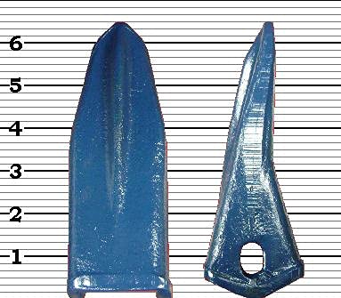 Miniatura 5 de H&L Tooth Company 230ST USA Forged Star o 230CST Cast Star Retroexcavadora dientes más 23FP Flexpins (paquete de 5) para Deere, Caso, JBC y más. +