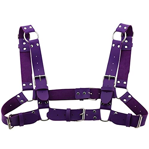 Gothic Body Chest Belt PU Leather Harajuku Harness Belts Adjustable