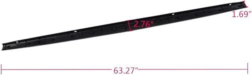 Miniatura 2 de GRAND ORANGE Cubierta protectora con tapa de moldura para portón trasero texturizado, con retenedores compatibles con Toyota Tundra 2007-2013 2008