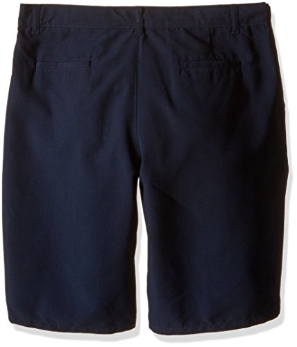 Image of Nautica Boys' School Uniform Performance Khaki Shorts, Moisture Wicking