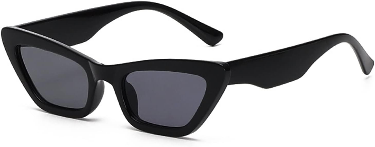 2026 Retro Cat Eye Sunglasses for Men and For Women, Decorative Glasses for Outdoor Holiday (Color : H, Size : Medium)