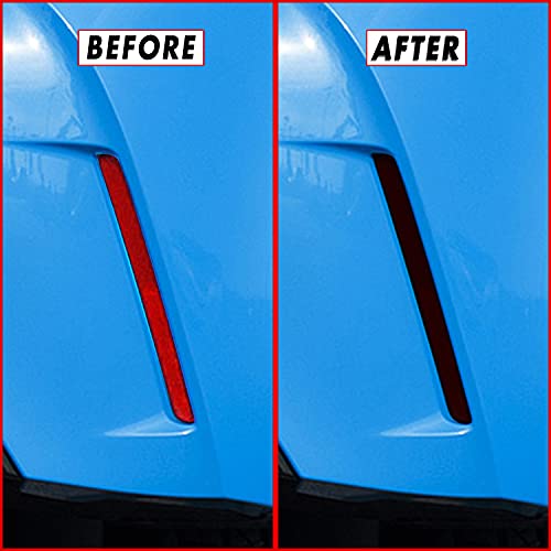 SlickMod PreCut Vinyl Smoke Tint for 2019-2021 Toyota Corolla Hatchback Reflector (4. Reflector, 20 Percent Dark Smoke)