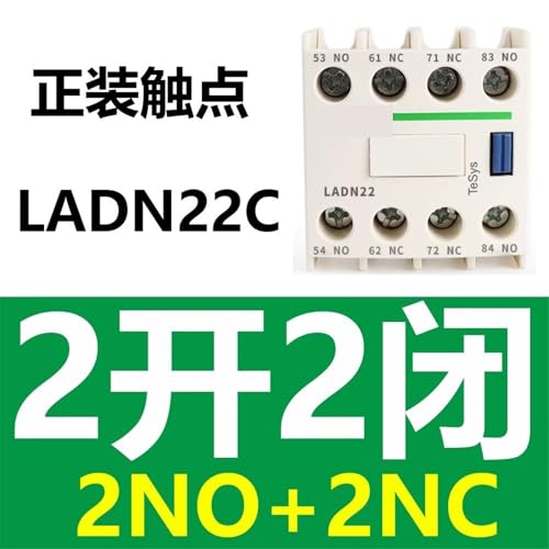 Contacteur AC LC1D09 Ladn22c 24V normalement ouvert fermé - 2