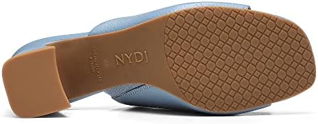 NYDJ Women's High Heel Mule, Denim, 6 | Image 6