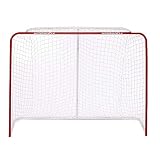 Winnwell Steel Intermediate Hockey Net - 54" Goal with Heavy Duty 1" Pipes - Lightweight & Easy to T