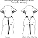 Friends Forever Martingale Dog Collars for Large Dogs - Reflective No Pull Dog Collar for Training Large/Medium Breed Dogs, Large