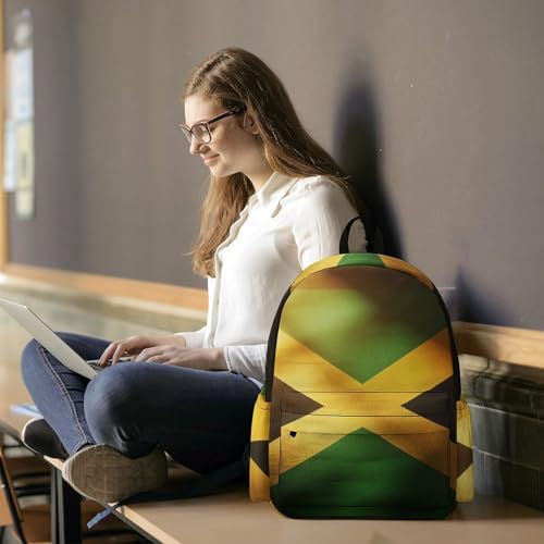 Sac à dos ordinateur portable drapeau jamaïcain taille L mixte - 7