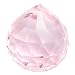 Leegoal 30mm Vintage Crystal Pink Feng Shui Ball