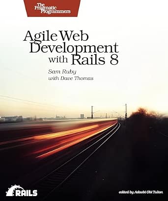 Agile Web Development with Rails 8 book cover