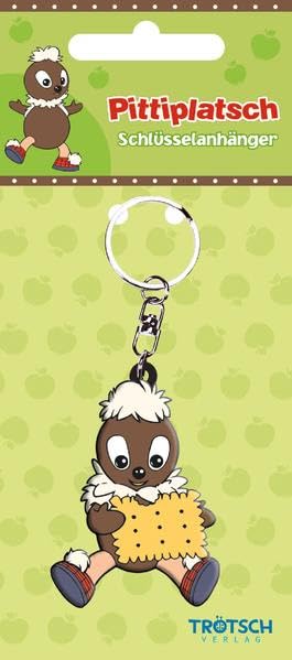 TRÖTSCH - Unser Sandmännchen 3D-Schlüsselanhänger Pittiplatsch Keks: Pittiplatsch Schlüsselanhänger